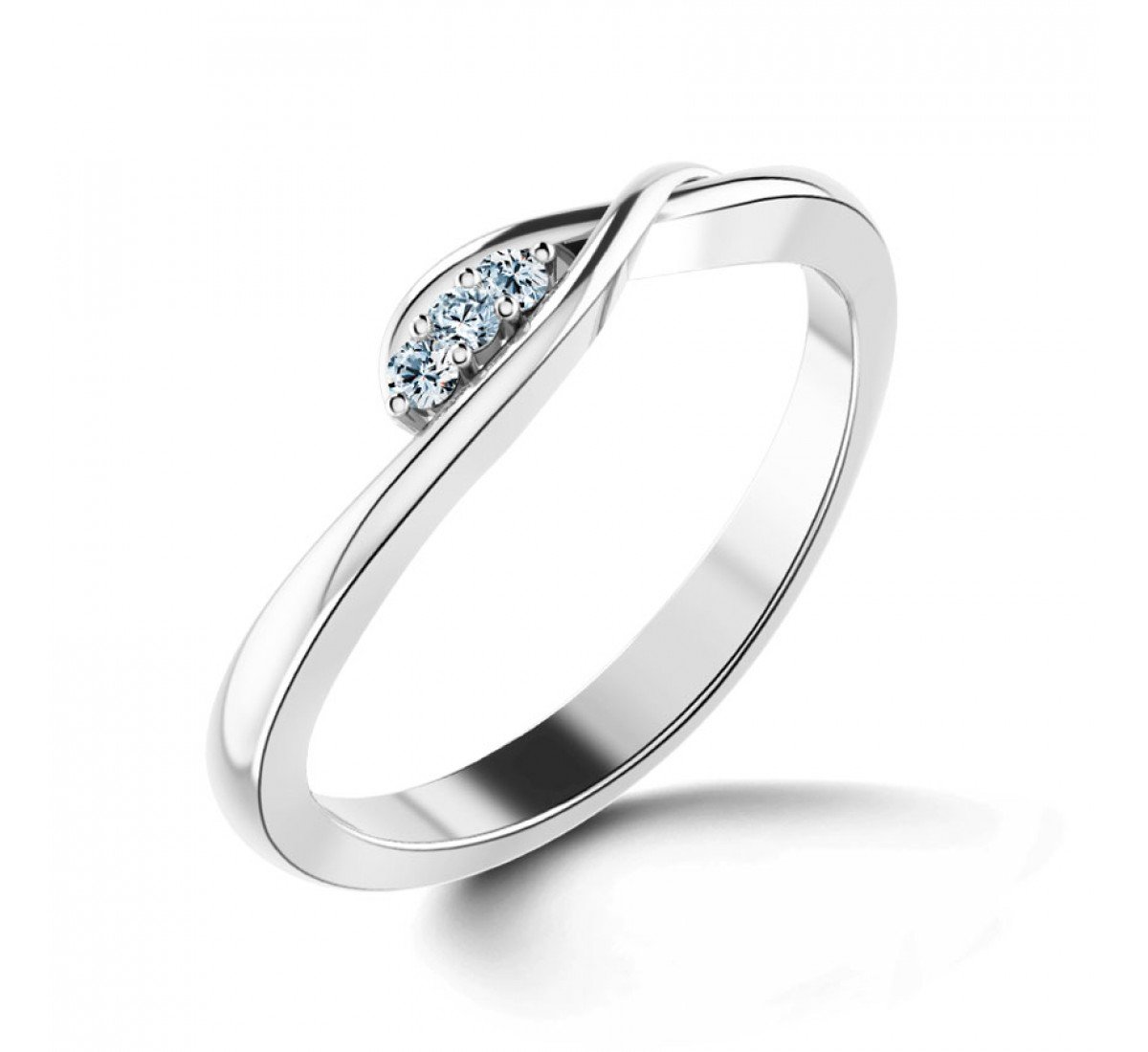 Peregrine Charm Diamond Ring