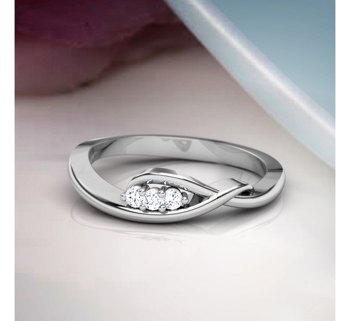 Peregrine Charm Diamond Ring