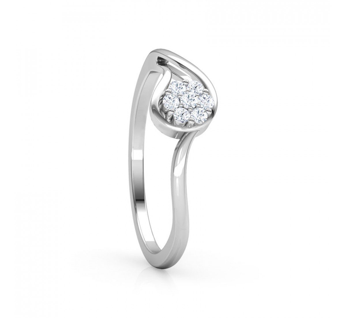 Tracy Clasp Diamond Ring