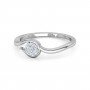 Tracy Clasp Diamond Ring