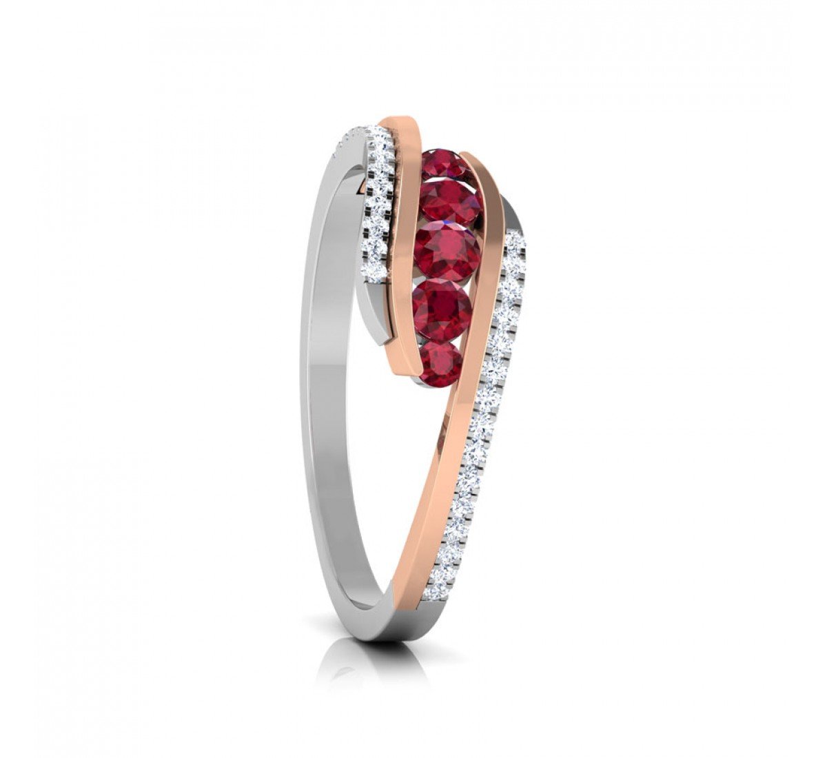 Radiant Glow Diamond Ring