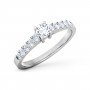 Ambrosia Solitaire Diamond Ring