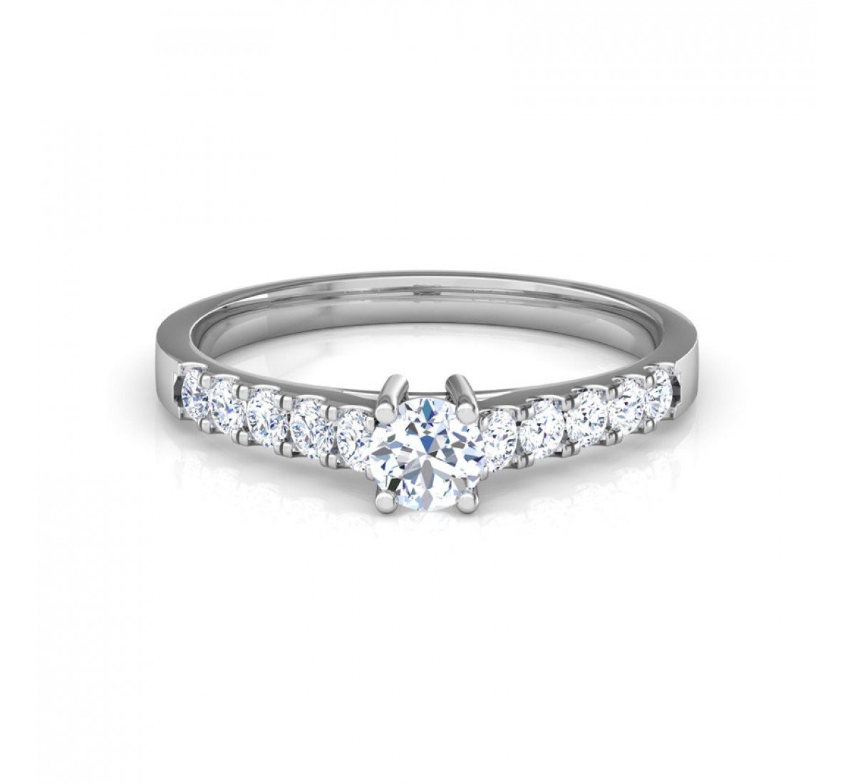 Ambrosia Solitaire Diamond Ring