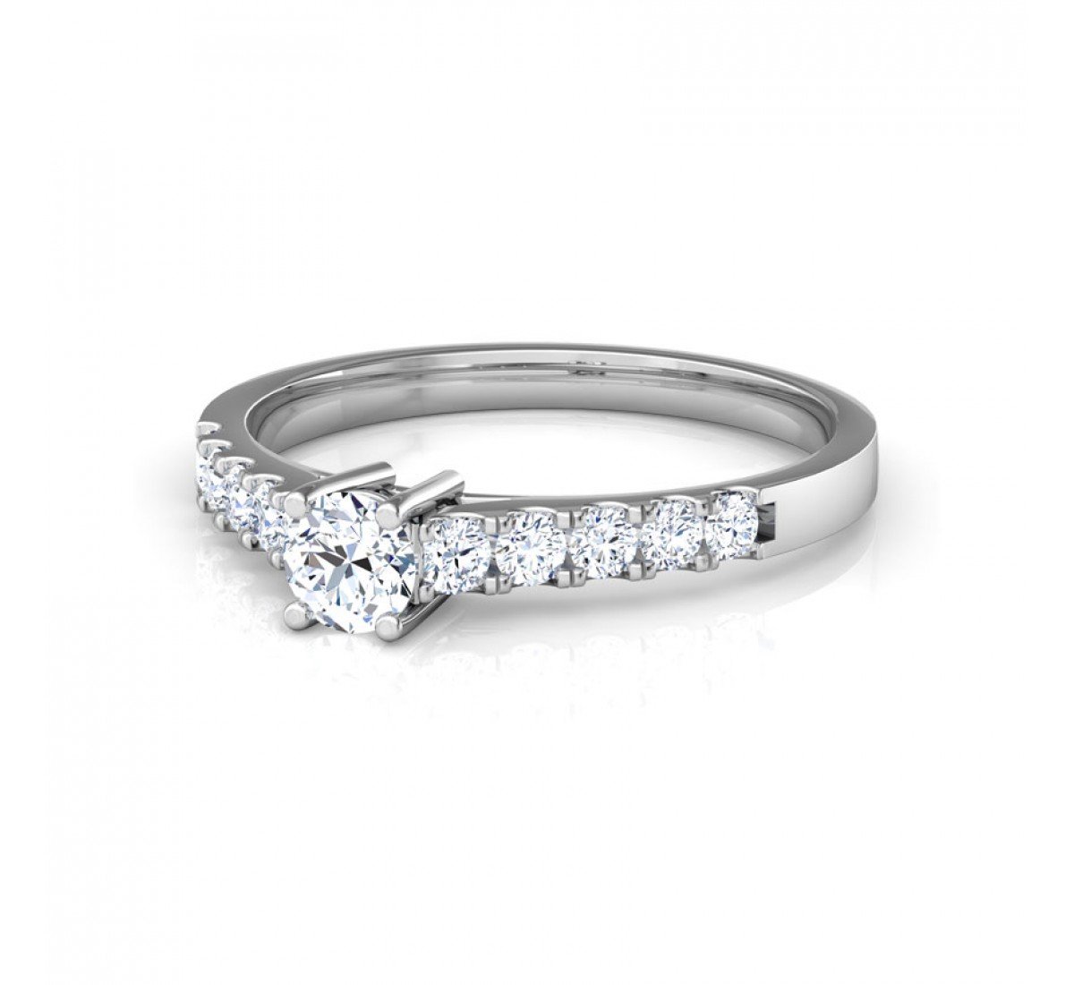 Ambrosia Solitaire Diamond Ring