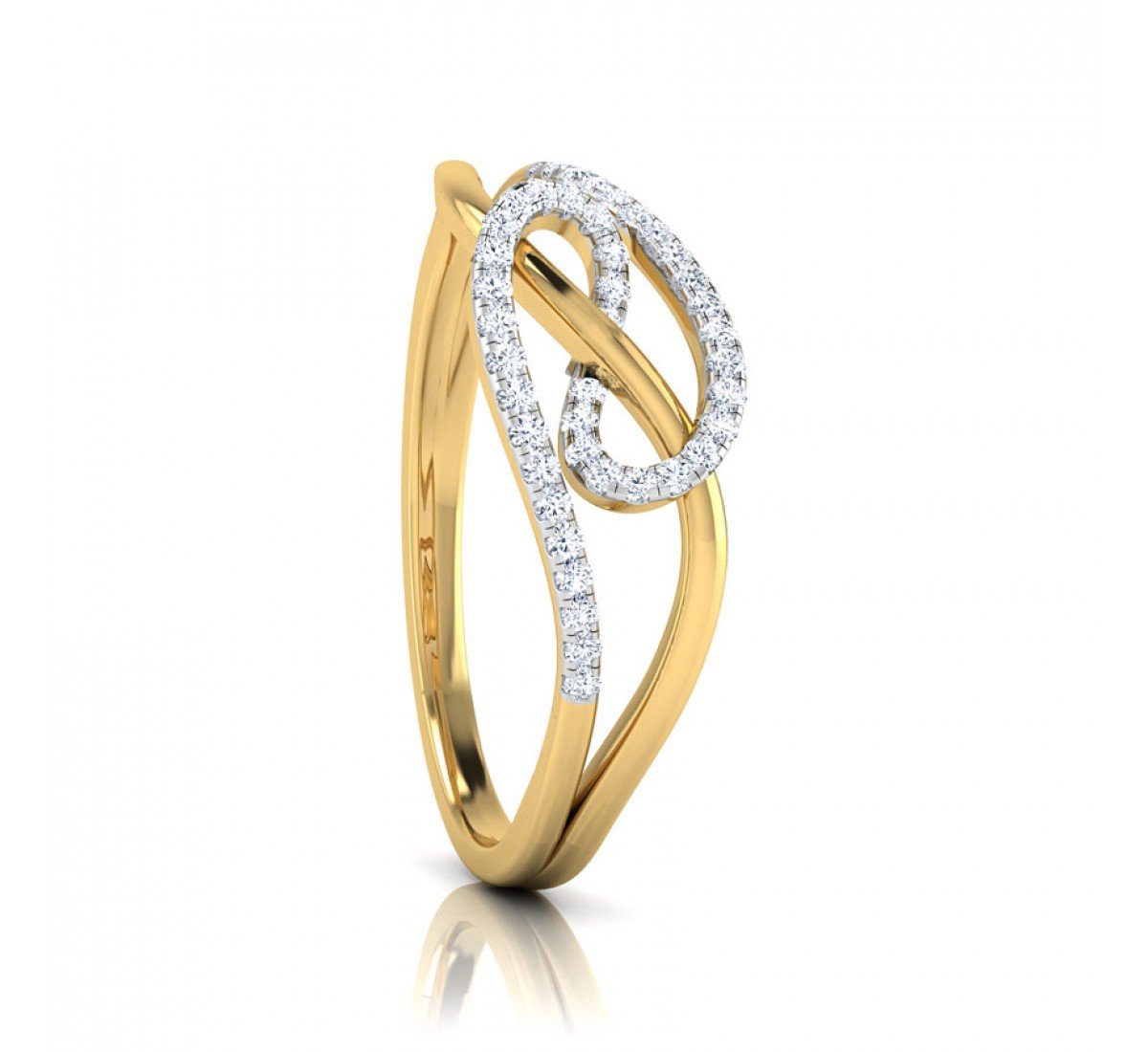 Ametrine Vesper Diamond Ring