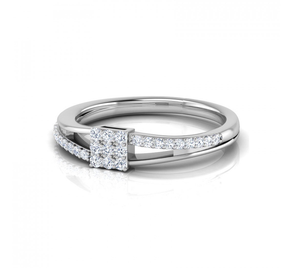 Ripple Anya Caro Diamond Ring