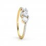 Aquarelle Solitaire Diamond Ring