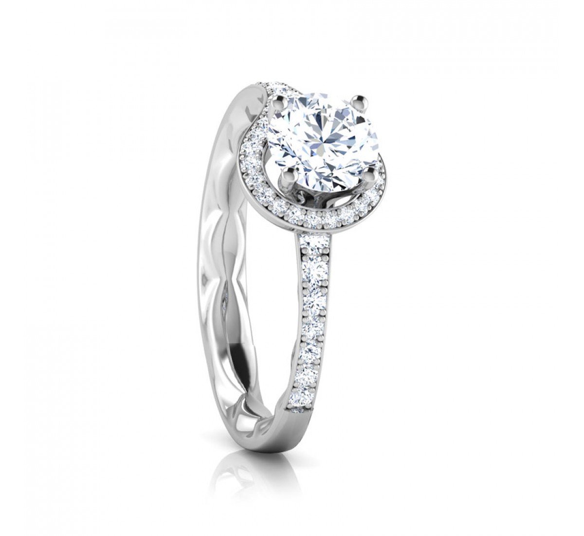 Jacee Judy Solitaire Diamond Ring