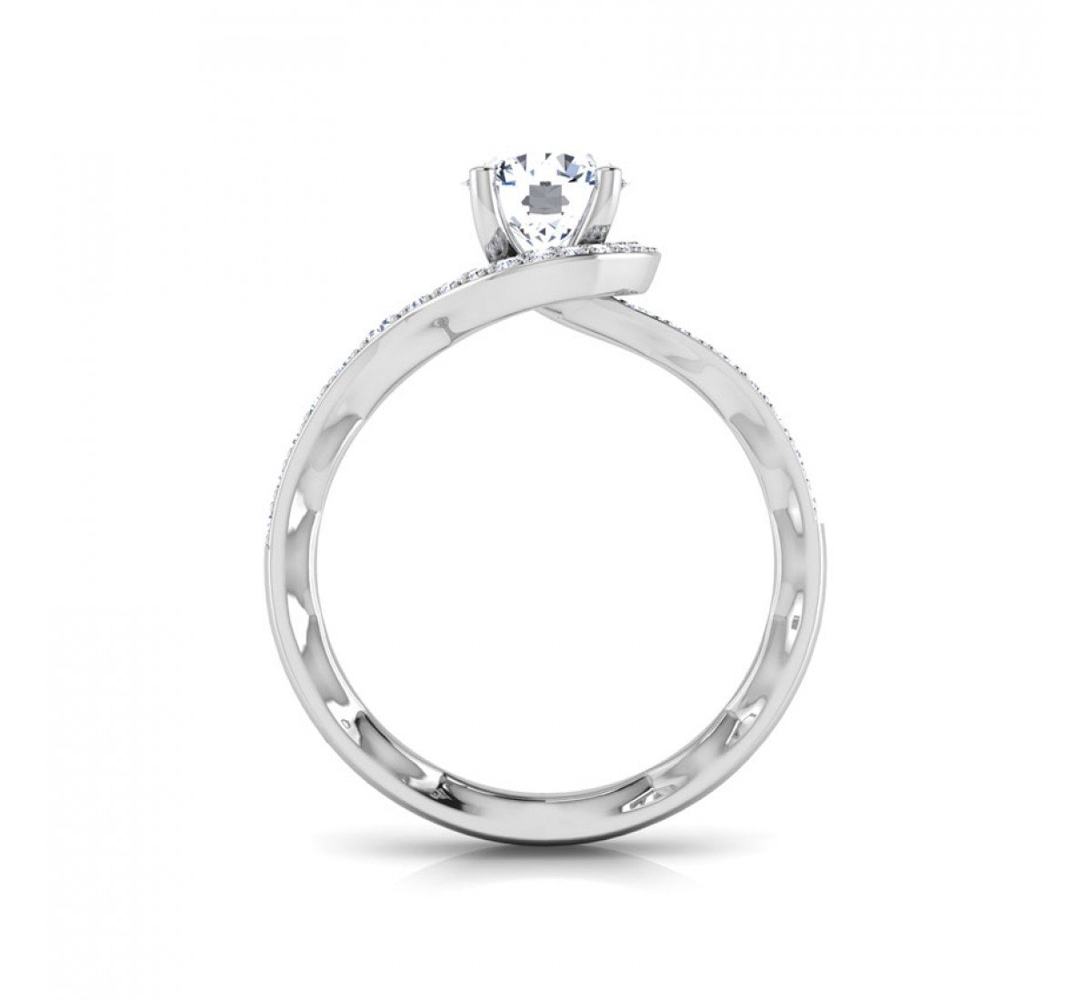 Jacee Judy Solitaire Diamond Ring