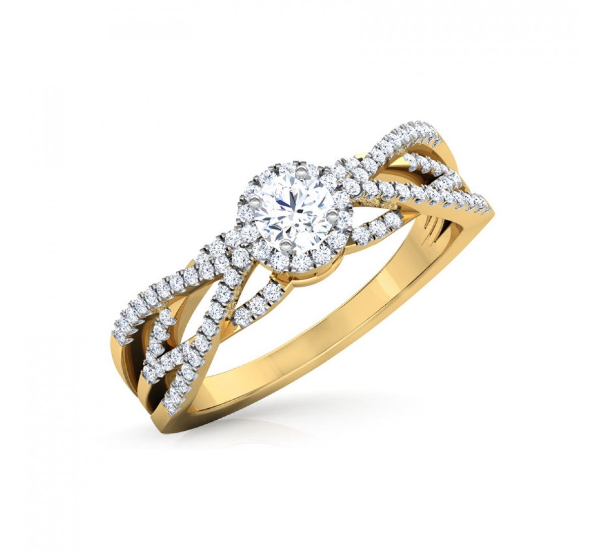 Crafted Supreme Solitaire Diamond Ring