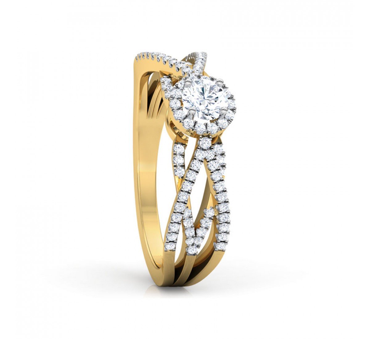 Crafted Supreme Solitaire Diamond Ring