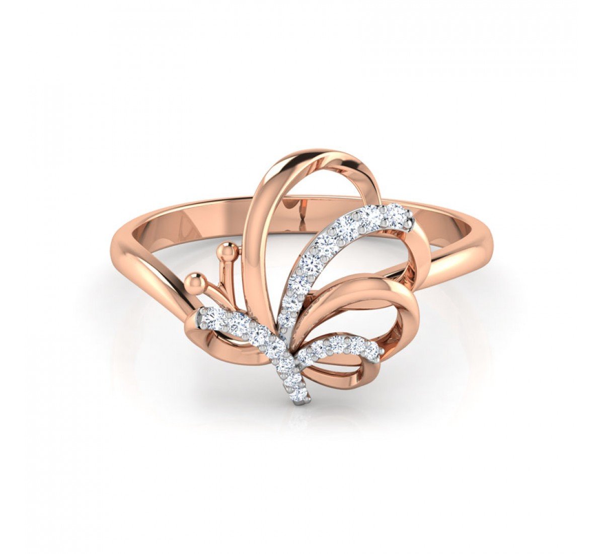 Pave Aberdine Diamond Ring