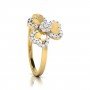 Triad Blossom Elegance Diamond Ring