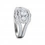 Graca Arching Solitaire Diamond Ring