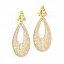Anvi Symmetric Gold Earrings
