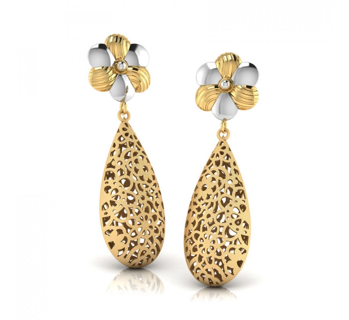Aveline Jiera Gold Earrings