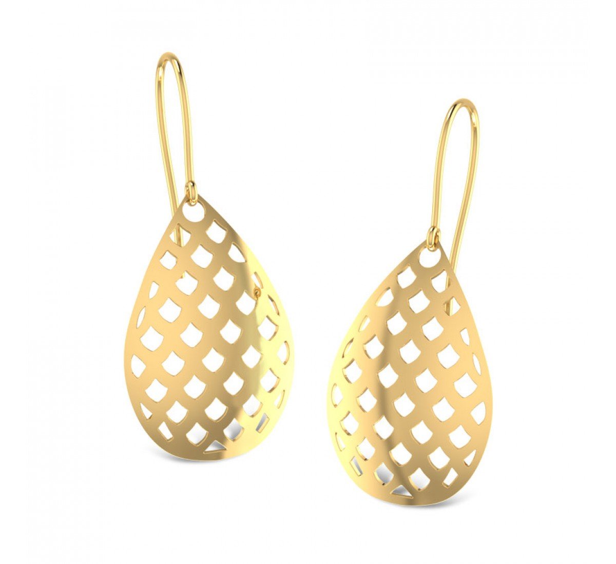 Ensoar Dhriti Gold Earrings