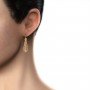 Dusk Floweret Gold Earrings
