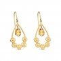 Zenara Bevan Gold Earrings