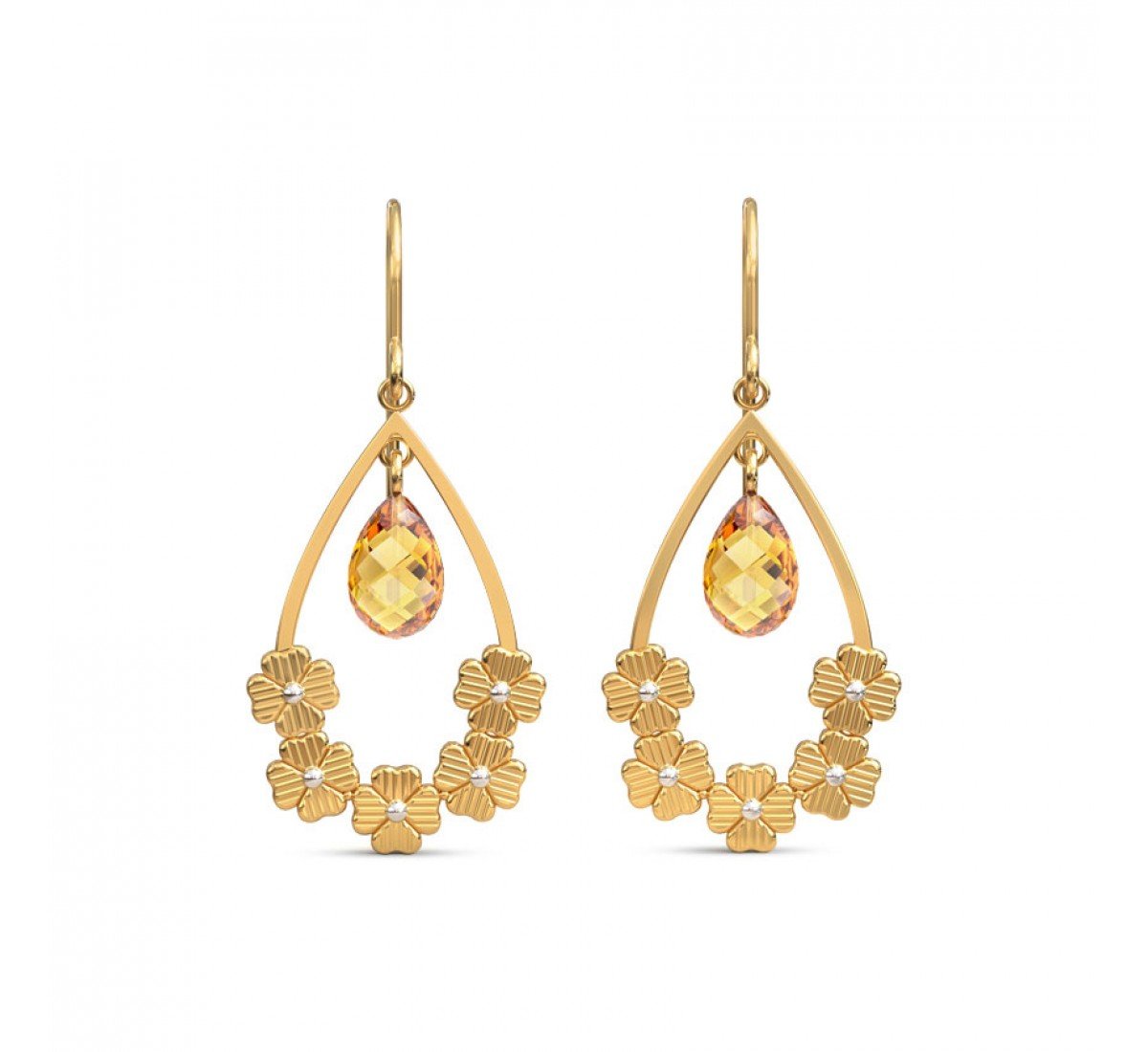 Zenara Bevan Gold Earrings