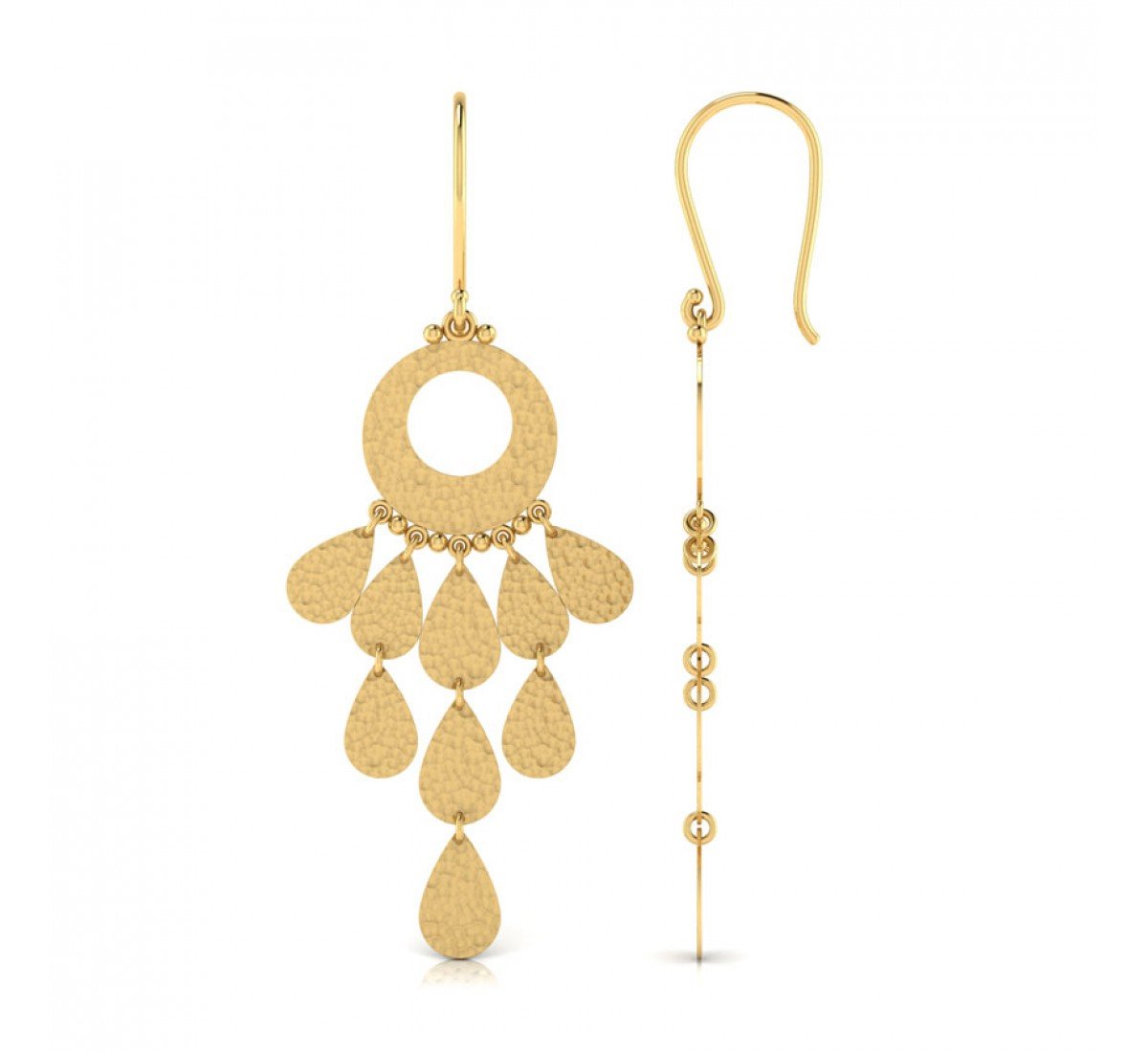 Prudence Trance Gold Earrings