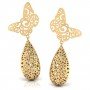 Glintora Blazing Gold Earrings