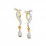 Elysia Peach Diamond Earrings