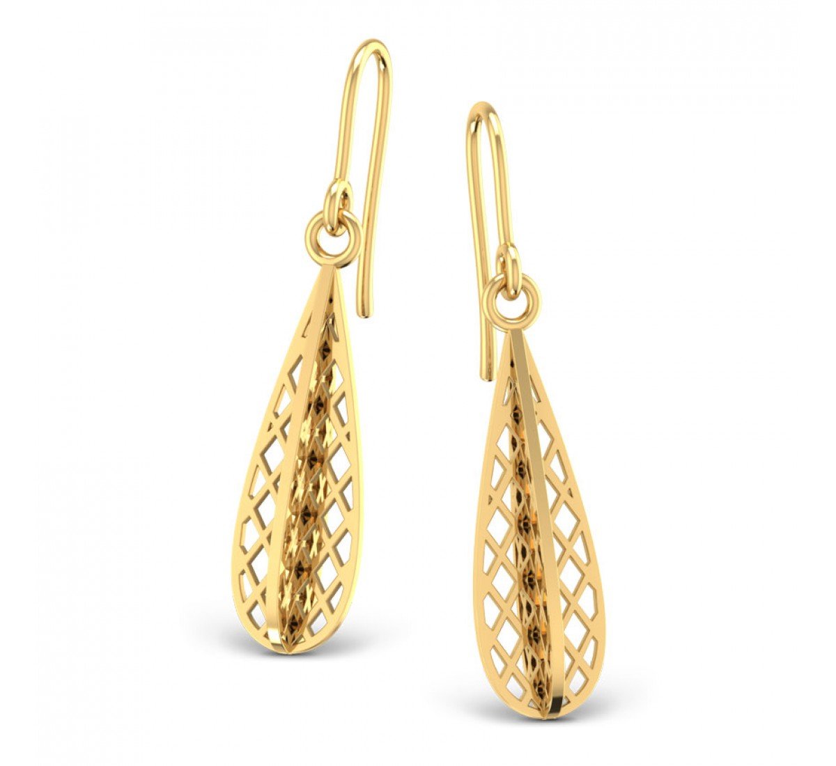 Ariel Nolana Gold Earrings