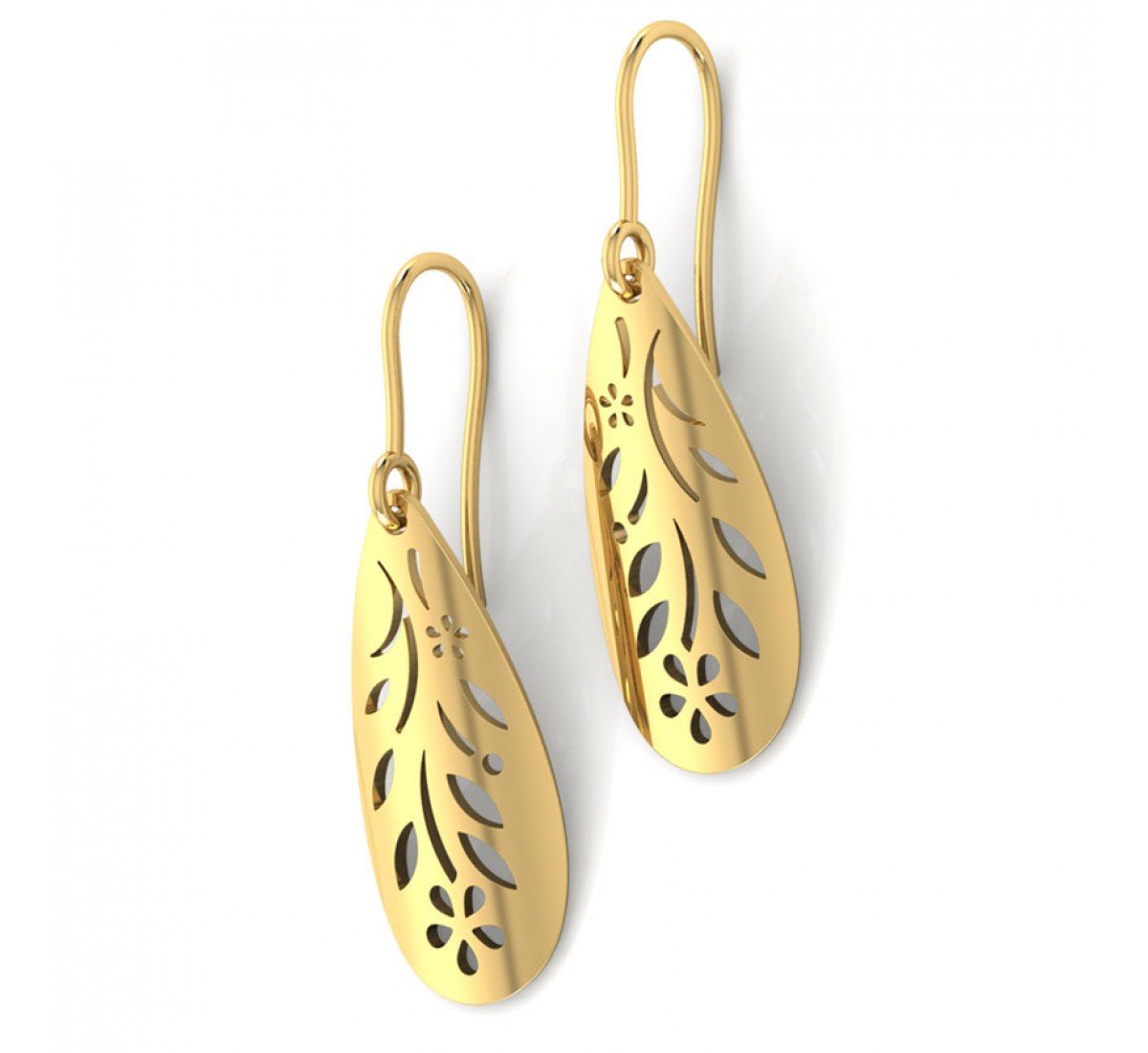 Solara Melange Gold Earrings