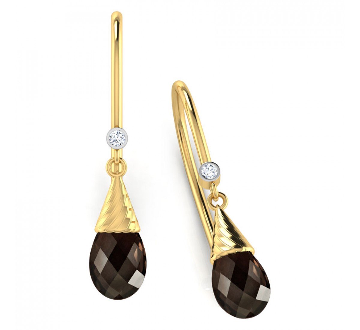 Celesta Rhodeus Diamond Earrings