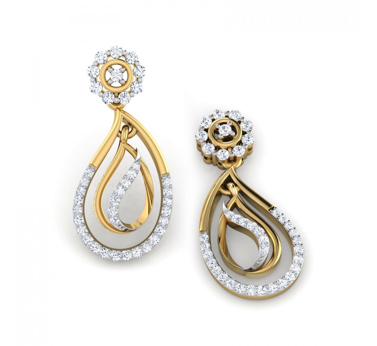 Empyreal Paarthivi Diamond Earrings