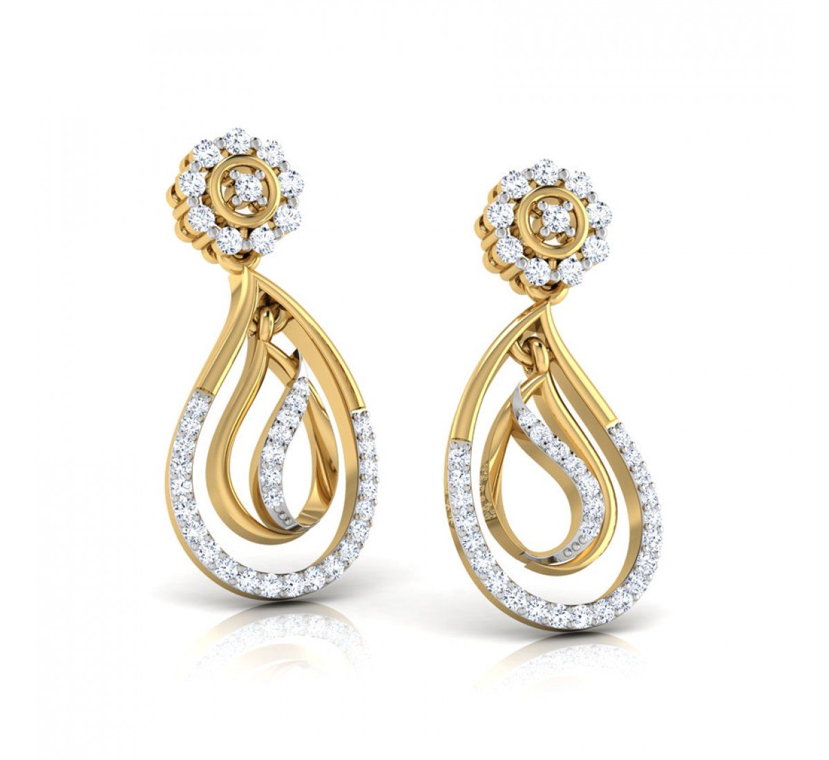 Empyreal Paarthivi Diamond Earrings