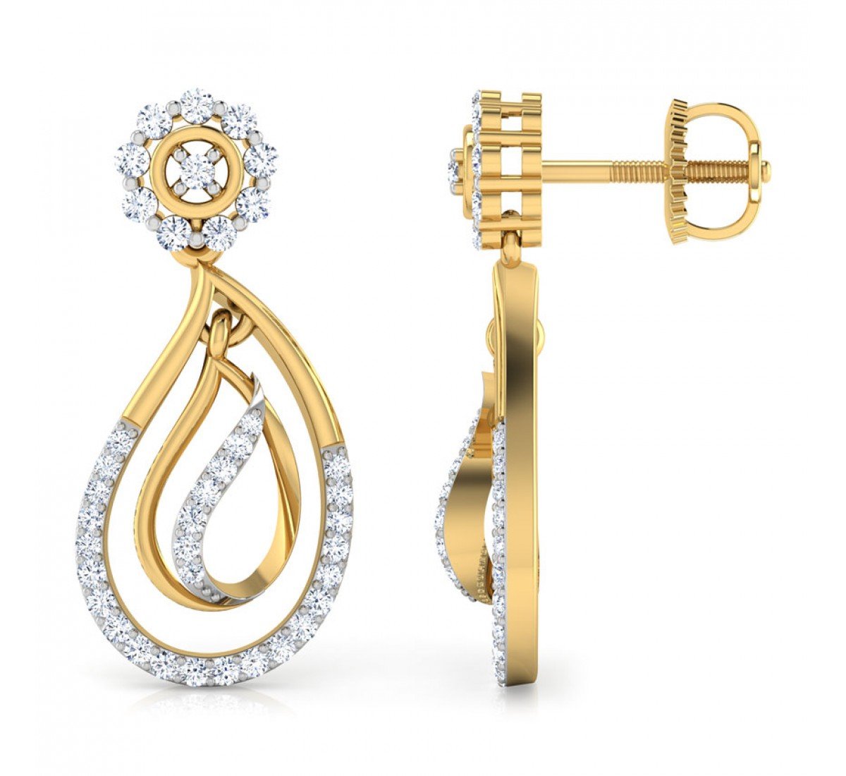 Empyreal Paarthivi Diamond Earrings