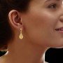 Glory Bejewelled Gold Earrings