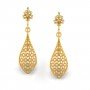 Glory Bejewelled Gold Earrings