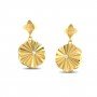 Pristine Griva Gold Earrings