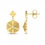 Pristine Griva Gold Earrings