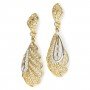 Covet Spiral Diamond Earrings