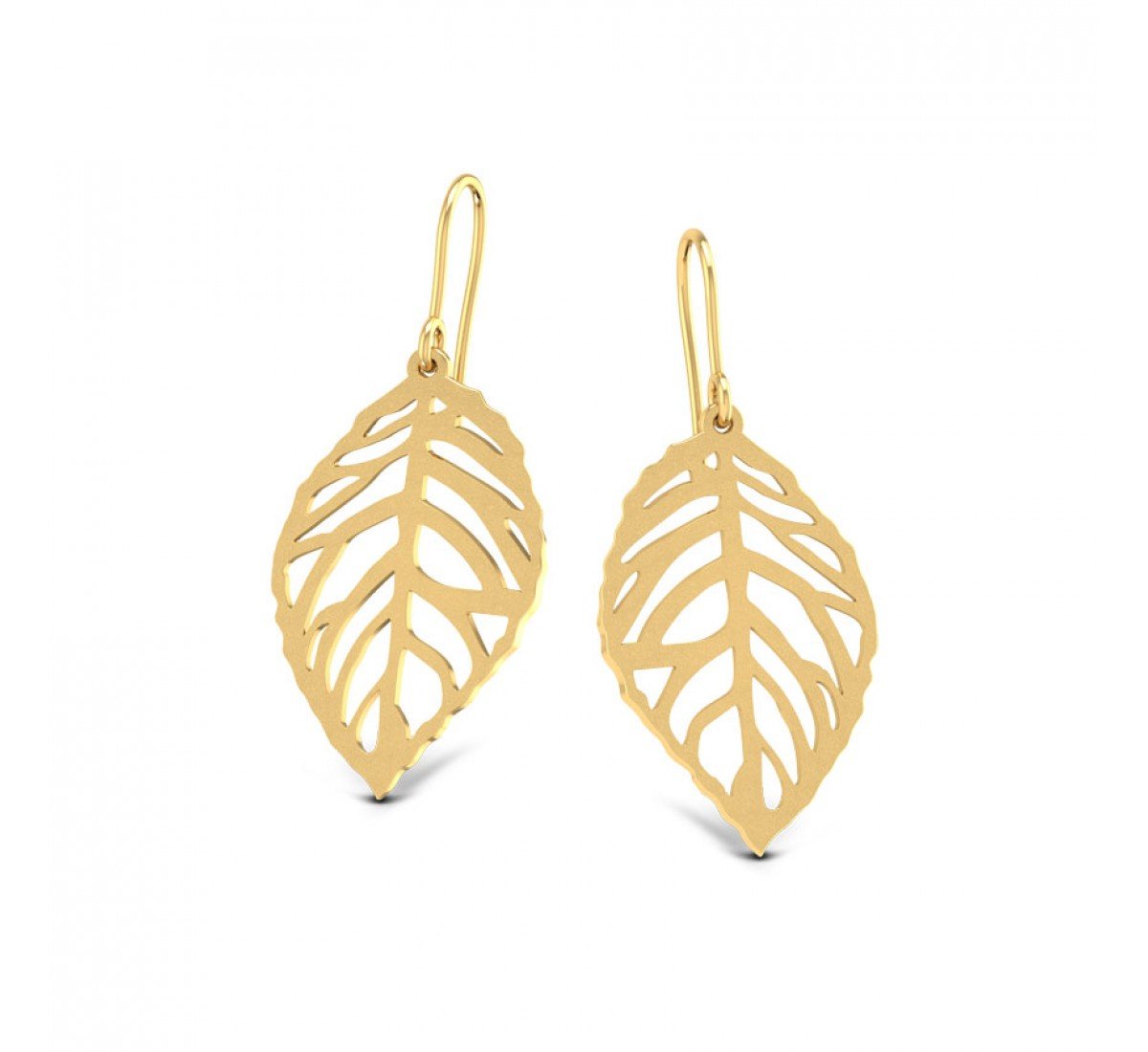 Mosaic Gaurika Gold Earrings