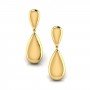 Dangling Gauhar Gold Earrings