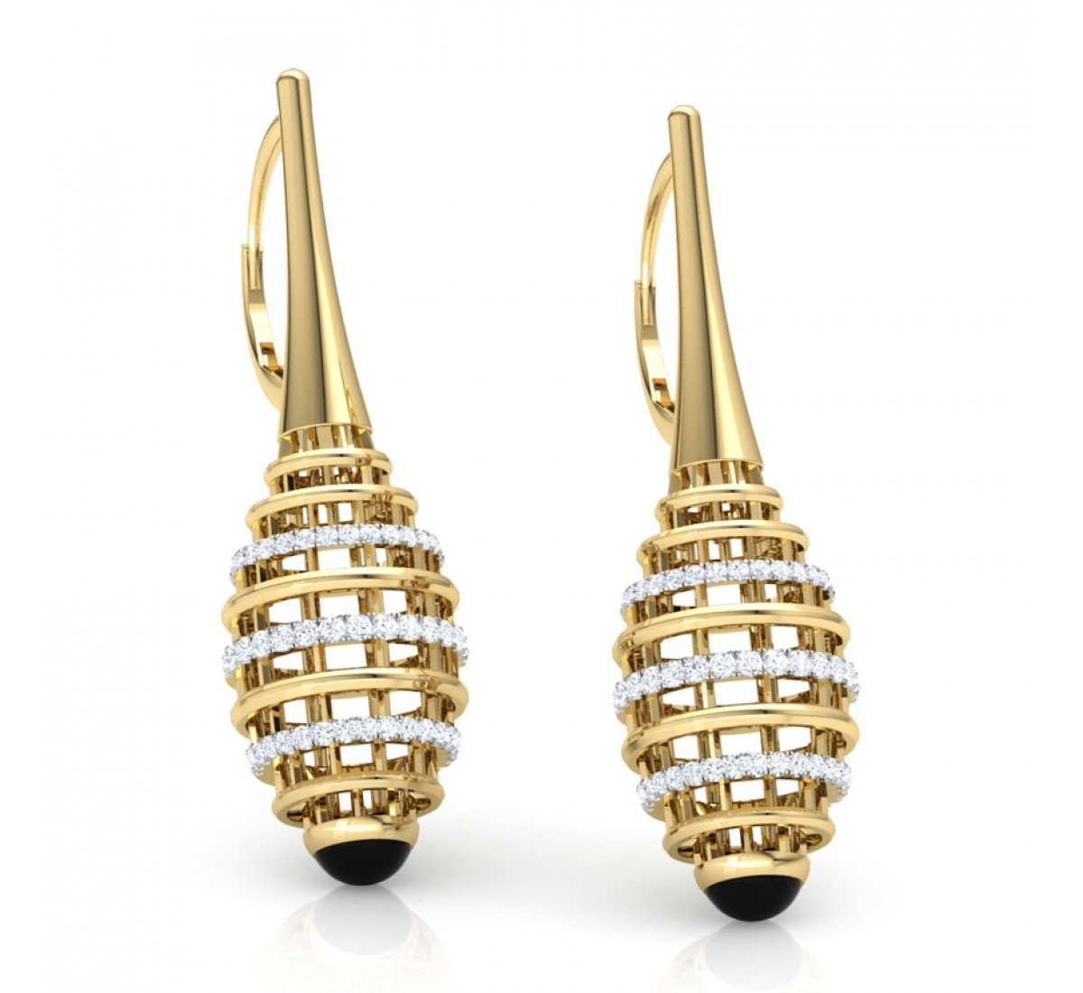 Elate Lacy Diamond Earrings