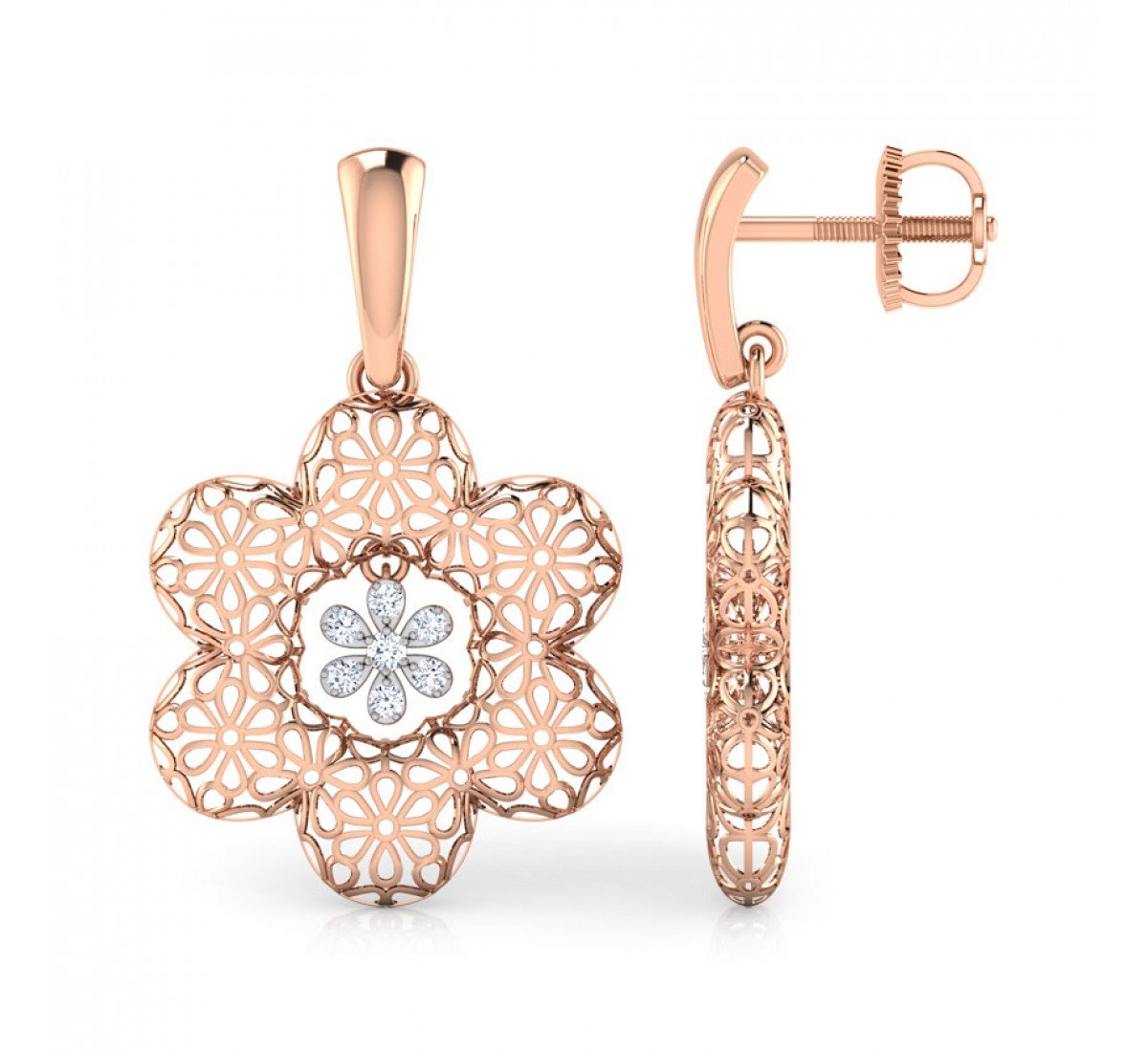 Chalice Voyage Diamond Earrings