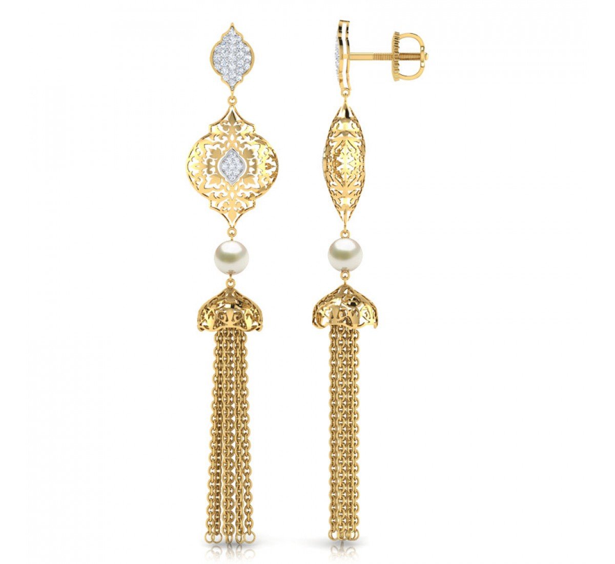 Anointed Prisma Diamond Earrings