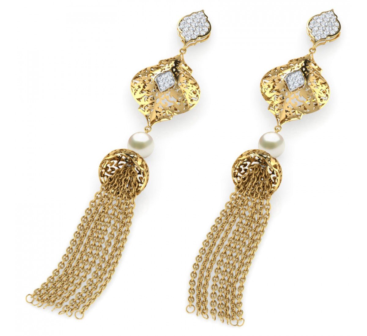 Anointed Prisma Diamond Earrings