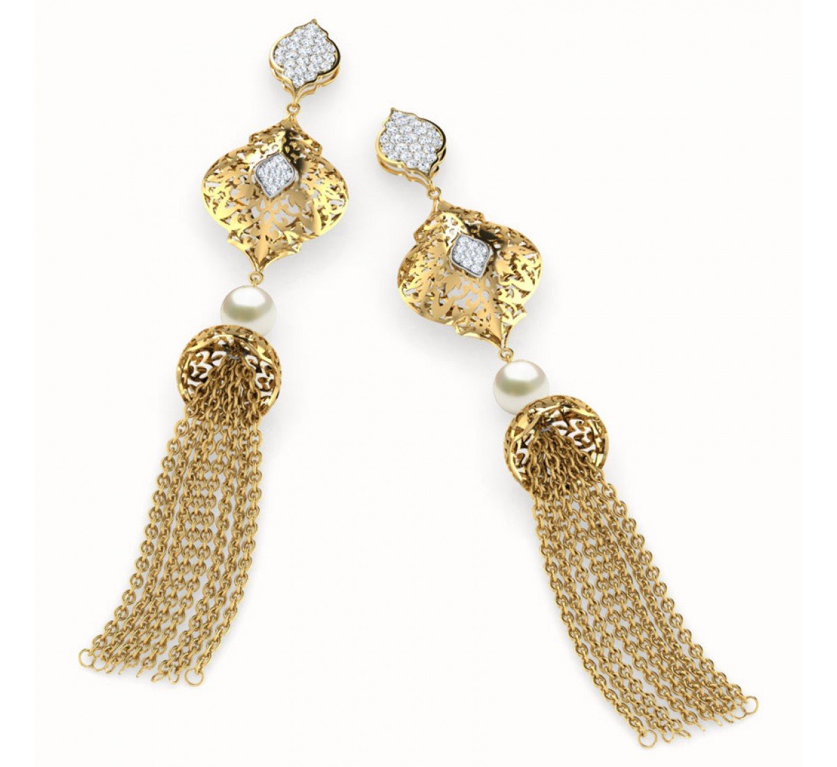 Anointed Prisma Diamond Earrings