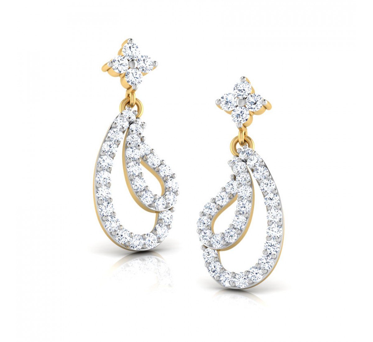 Prosper Fedora Diamond Earrings