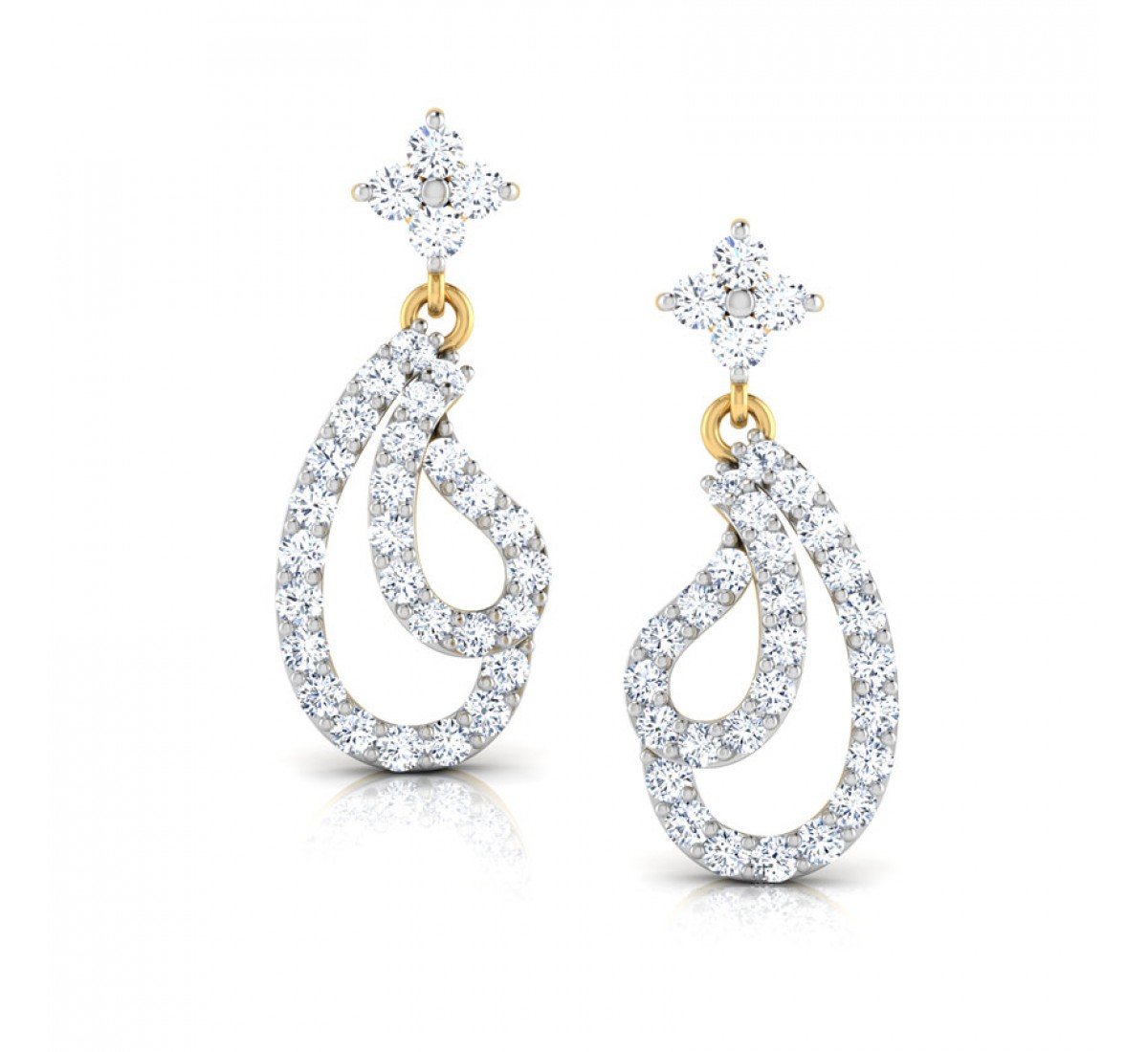 Prosper Fedora Diamond Earrings