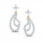 Prosper Fedora Diamond Earrings