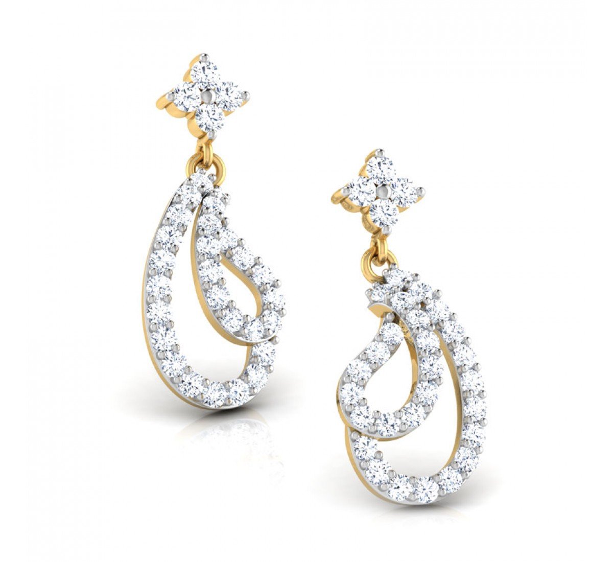 Prosper Fedora Diamond Earrings