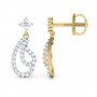 Prosper Fedora Diamond Earrings